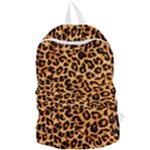 Giraffe Texture, Close-up, Giraffe Skin Texture Foldable Lightweight Backpack