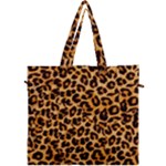 Giraffe Texture, Close-up, Giraffe Skin Texture Canvas Travel Bag