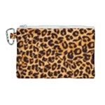 Giraffe Texture, Close-up, Giraffe Skin Texture Canvas Cosmetic Bag (Large)