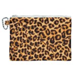 Giraffe Texture, Close-up, Giraffe Skin Texture Canvas Cosmetic Bag (XL)