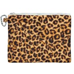 Giraffe Texture, Close-up, Giraffe Skin Texture Canvas Cosmetic Bag (XXL)