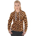 Giraffe Texture, Close-up, Giraffe Skin Texture Women s Overhead Hoodie