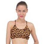 Giraffe Texture, Close-up, Giraffe Skin Texture Basic Training Sports Bra