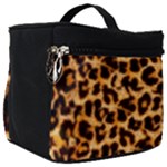 Giraffe Texture, Close-up, Giraffe Skin Texture Make Up Travel Bag (Big)