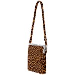 Giraffe Texture, Close-up, Giraffe Skin Texture Multi Function Travel Bag