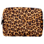 Giraffe Texture, Close-up, Giraffe Skin Texture Make Up Pouch (Medium)