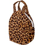 Giraffe Texture, Close-up, Giraffe Skin Texture Travel Backpack