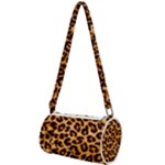 Giraffe Texture, Close-up, Giraffe Skin Texture Mini Cylinder Bag