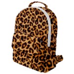 Giraffe Texture, Close-up, Giraffe Skin Texture Flap Pocket Backpack (Small)