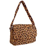 Giraffe Texture, Close-up, Giraffe Skin Texture Courier Bag