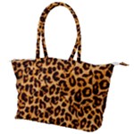 Giraffe Texture, Close-up, Giraffe Skin Texture Canvas Shoulder Bag