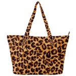 Giraffe Texture, Close-up, Giraffe Skin Texture Full Print Shoulder Bag