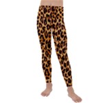 Giraffe Texture, Close-up, Giraffe Skin Texture Kids  Lightweight Velour Leggings