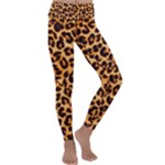 Giraffe Texture, Close-up, Giraffe Skin Texture Kids  Lightweight Velour Classic Yoga Leggings