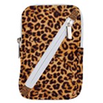 Giraffe Texture, Close-up, Giraffe Skin Texture Belt Pouch Bag (Small)