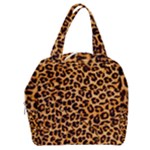 Giraffe Texture, Close-up, Giraffe Skin Texture Boxy Hand Bag