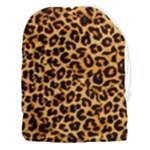 Giraffe Texture, Close-up, Giraffe Skin Texture Drawstring Pouch (3XL)