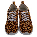 Giraffe Texture, Close-up, Giraffe Skin Texture Women Athletic Shoes