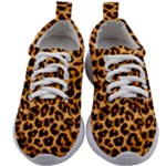 Giraffe Texture, Close-up, Giraffe Skin Texture Kids Athletic Shoes