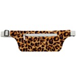 Giraffe Texture, Close-up, Giraffe Skin Texture Active Waist Bag