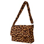 Giraffe Texture, Close-up, Giraffe Skin Texture Full Print Messenger Bag (M)