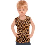 Giraffe Texture, Close-up, Giraffe Skin Texture Kids  Sport Tank Top