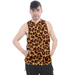 Giraffe Texture, Close-up, Giraffe Skin Texture Men s Sleeveless Hoodie