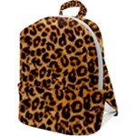 Giraffe Texture, Close-up, Giraffe Skin Texture Zip Up Backpack