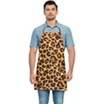 Giraffe Texture, Close-up, Giraffe Skin Texture Kitchen Apron