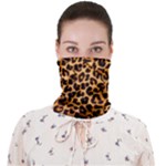 Giraffe Texture, Close-up, Giraffe Skin Texture Face Covering Bandana (Adult)