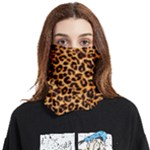 Giraffe Texture, Close-up, Giraffe Skin Texture Face Covering Bandana (Two Sides)