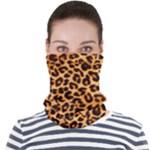 Giraffe Texture, Close-up, Giraffe Skin Texture Face Seamless Bandana (Adult)