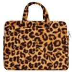 Giraffe Texture, Close-up, Giraffe Skin Texture MacBook Pro 13  Double Pocket Laptop Bag