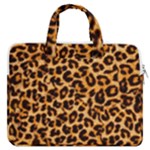 Giraffe Texture, Close-up, Giraffe Skin Texture MacBook Pro 15  Double Pocket Laptop Bag 