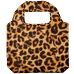 Giraffe Texture, Close-up, Giraffe Skin Texture Foldable Grocery Recycle Bag