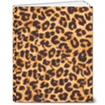 Giraffe Texture, Close-up, Giraffe Skin Texture 8  x 10  Hardcover Notebook