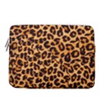 Giraffe Texture, Close-up, Giraffe Skin Texture 14  Vertical Laptop Sleeve Case With Pocket