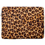 Giraffe Texture, Close-up, Giraffe Skin Texture 17  Vertical Laptop Sleeve Case With Pocket