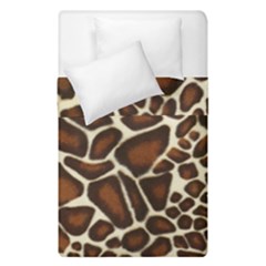 Giraffe Texture, Macro Duvet Cover Double Side (Single Size) from ArtsNow.com