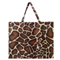 Zipper Large Tote Bag 