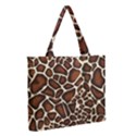 Zipper Medium Tote Bag Front