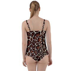 Twist Front Tankini Set 