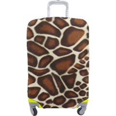 Giraffe Texture, Macro Luggage Cover (Large) from ArtsNow.com