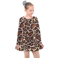 Kids  Long Sleeve Dress 