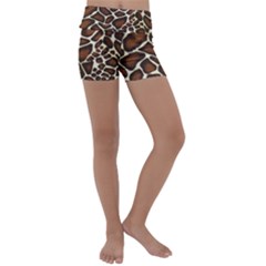 Kids  Lightweight Velour Yoga Shorts 