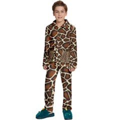 Kids  Long Sleeve Velvet Pajamas Set 