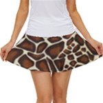 Giraffe Texture, Macro Women s Skort