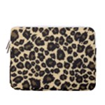 Jaguar Skin Texture, Jaguar Wool Texture, Yellow 13  Vertical Laptop Sleeve Case With Pocket