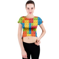 Crew Neck Crop Top 