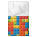 Lego Bricks, Colorful Dots Background Duvet Cover (Single Size)